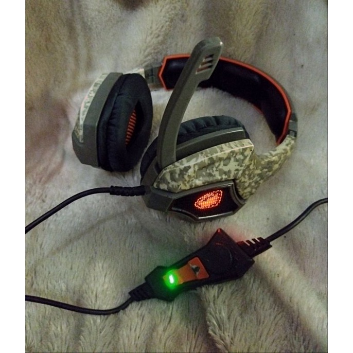 Jual Headset Gaming Sades Spirit Wolf Camo 7.1 | Shopee Indonesia