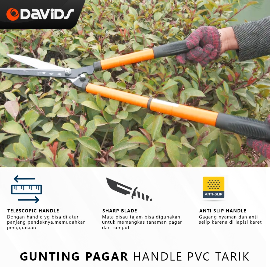Jual Gunting Rumput Taman Kebun Besar Pemotong Super Tajam Ranting ...