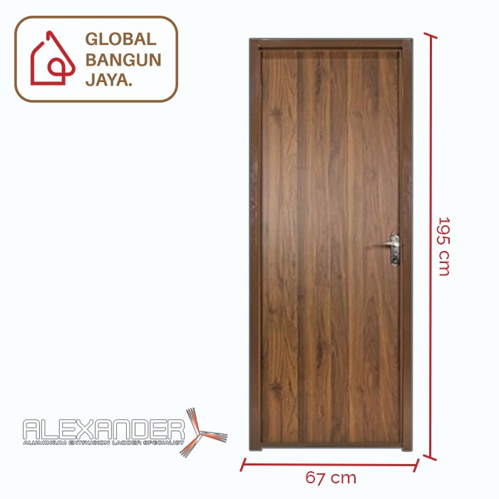 Jual Pintu Alumixx Motif Kayu 195 X 67 Alexander Pintu Kamar Mandi Shopee Indonesia 9007