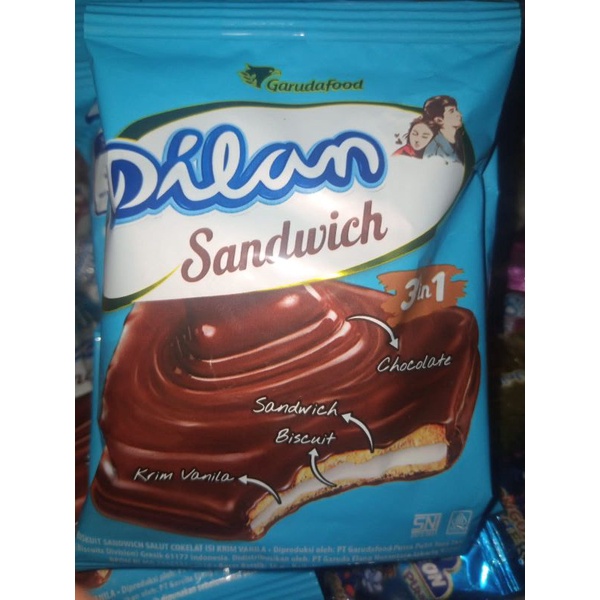 Jual Dilan Sandwich Renceng isi 10 | Shopee Indonesia