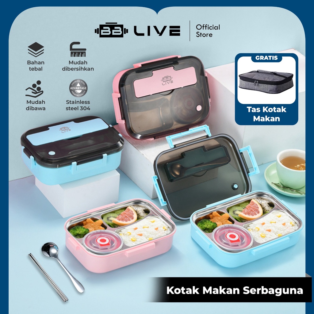 Jual Bb Live Tempat Makan Serbaguna Free Tas Tahan Panas Dan Anti