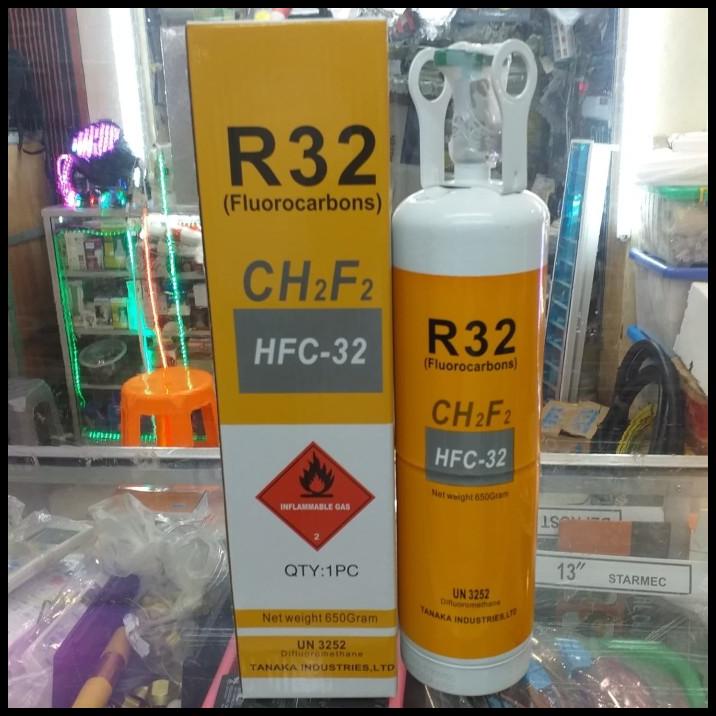 Jual Freon Ac Cairan Ac Gas Ac R32 Kaleng Isi 650Gram Ch2F2 Shopee