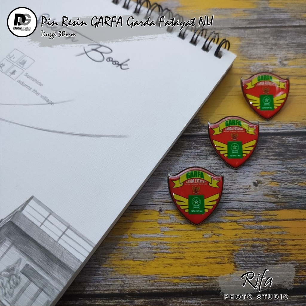 Jual [PIN RESIN] GARFA Pin Bros Aksesoris Souvenir NU | Shopee Indonesia