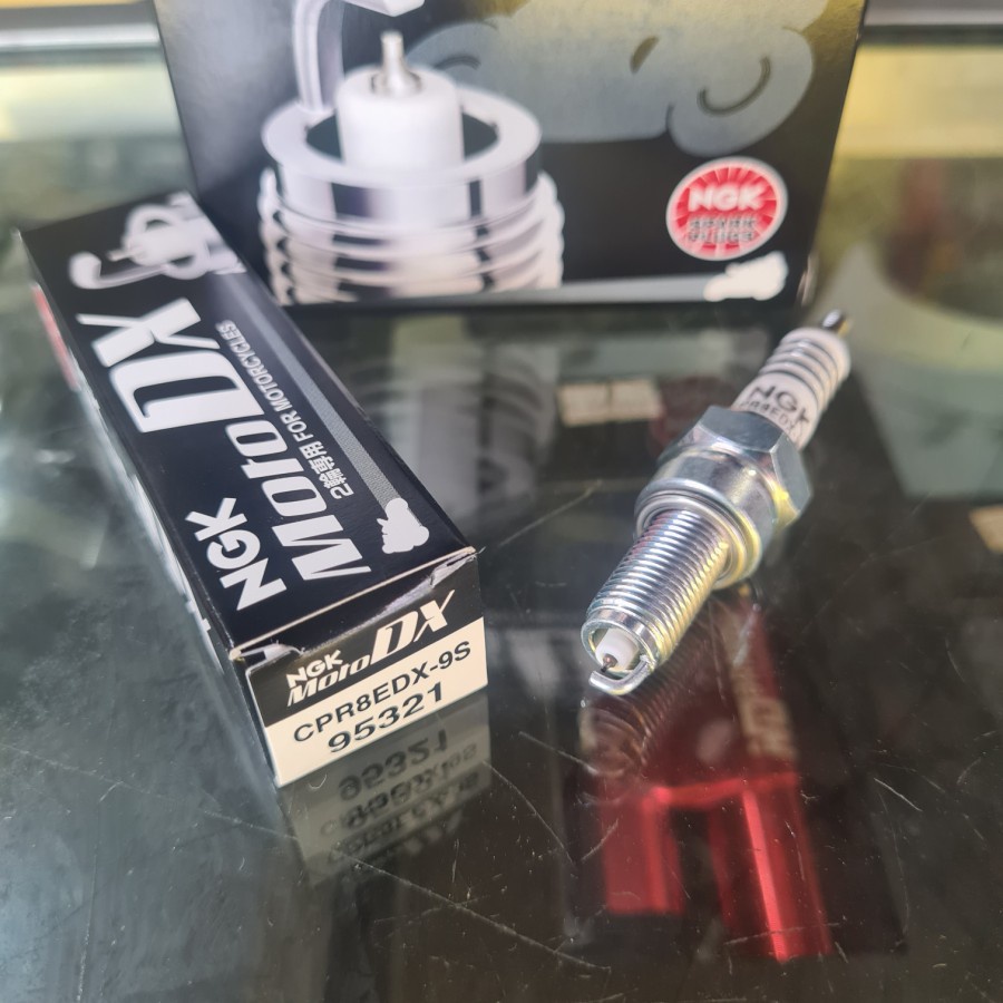 Jual Busi Racing NGK MOTO DX CPR8EDX-9S New Nmax Aerox Connected Lexi ...