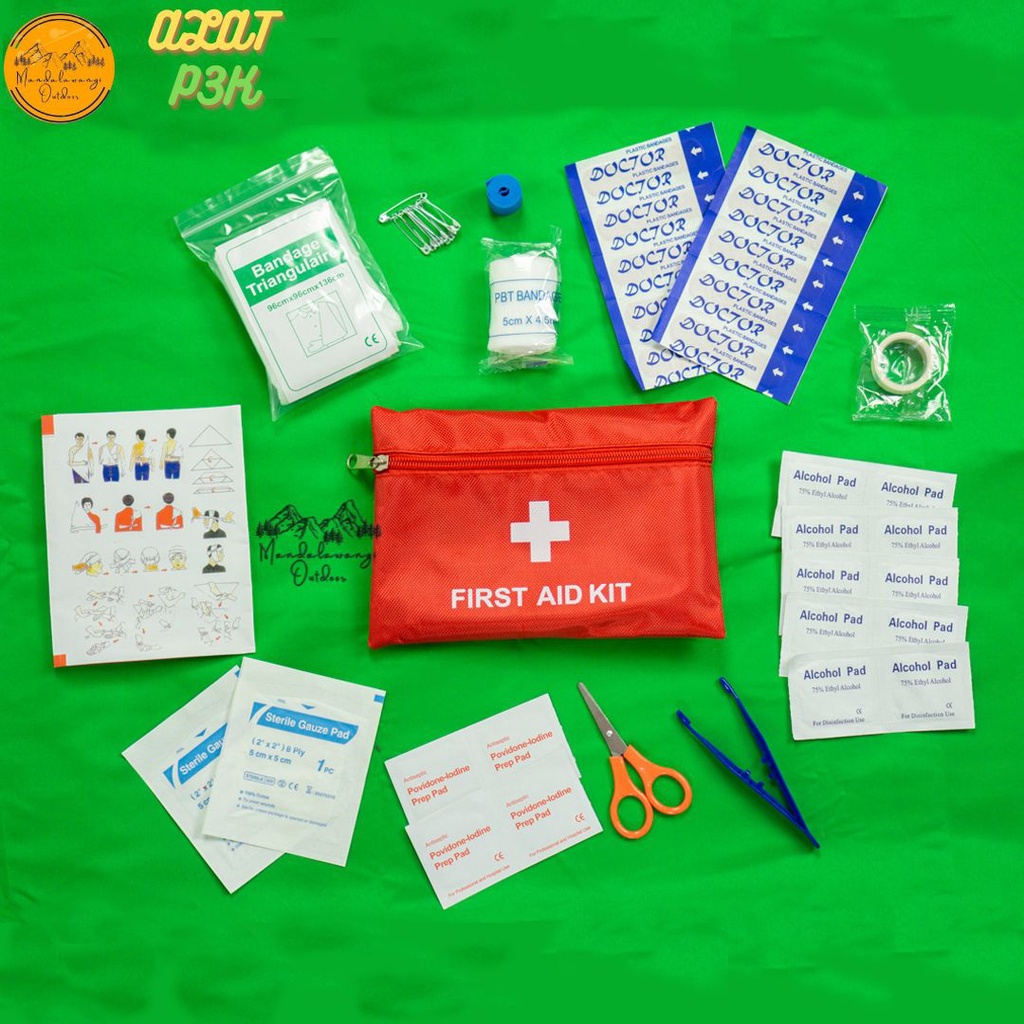 Jual First Aid Kit Obat P3K Set Peralatan P3K 11 in 1 Medical Bag Tas ...