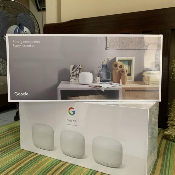 Jual Google Nest Wifi Router 2Nd Gen ( 3 Pack ) | Shopee Indonesia