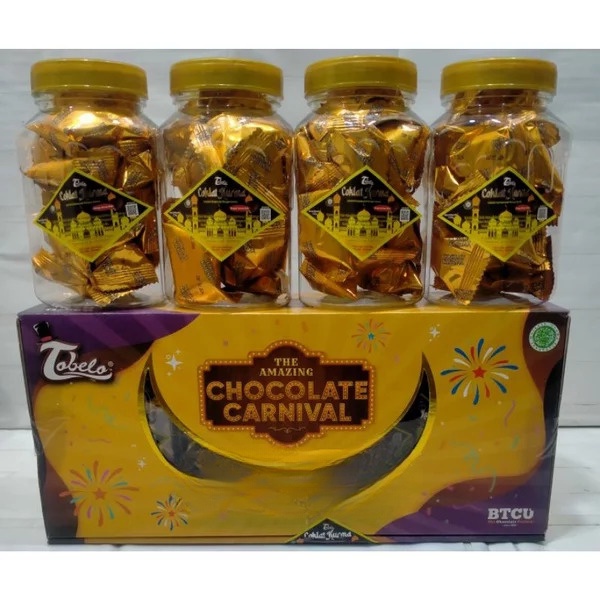 Jual Cokelat Kurma Tobelo Chocolate Carnival Per Dus 4 Toples Shopee Indonesia 0373