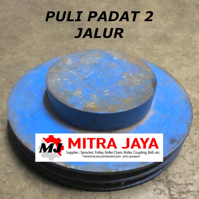 Jual PULI PADAT B2 x 13 inch PULLY PULLEY POLLY POLI 2 JALUR BESI ...