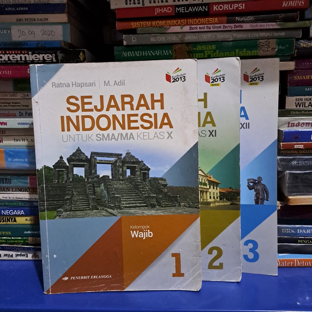 Jual BUKU BEKAS ORIGINAL SEJARAH INDONESIA KELAS 1/2/3 SMA KURIKULUM ...