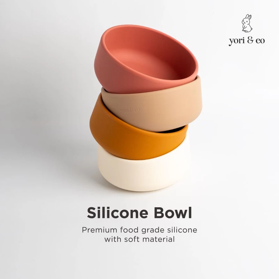 Silicone Bowl - Feeding premium dari Yori & Co