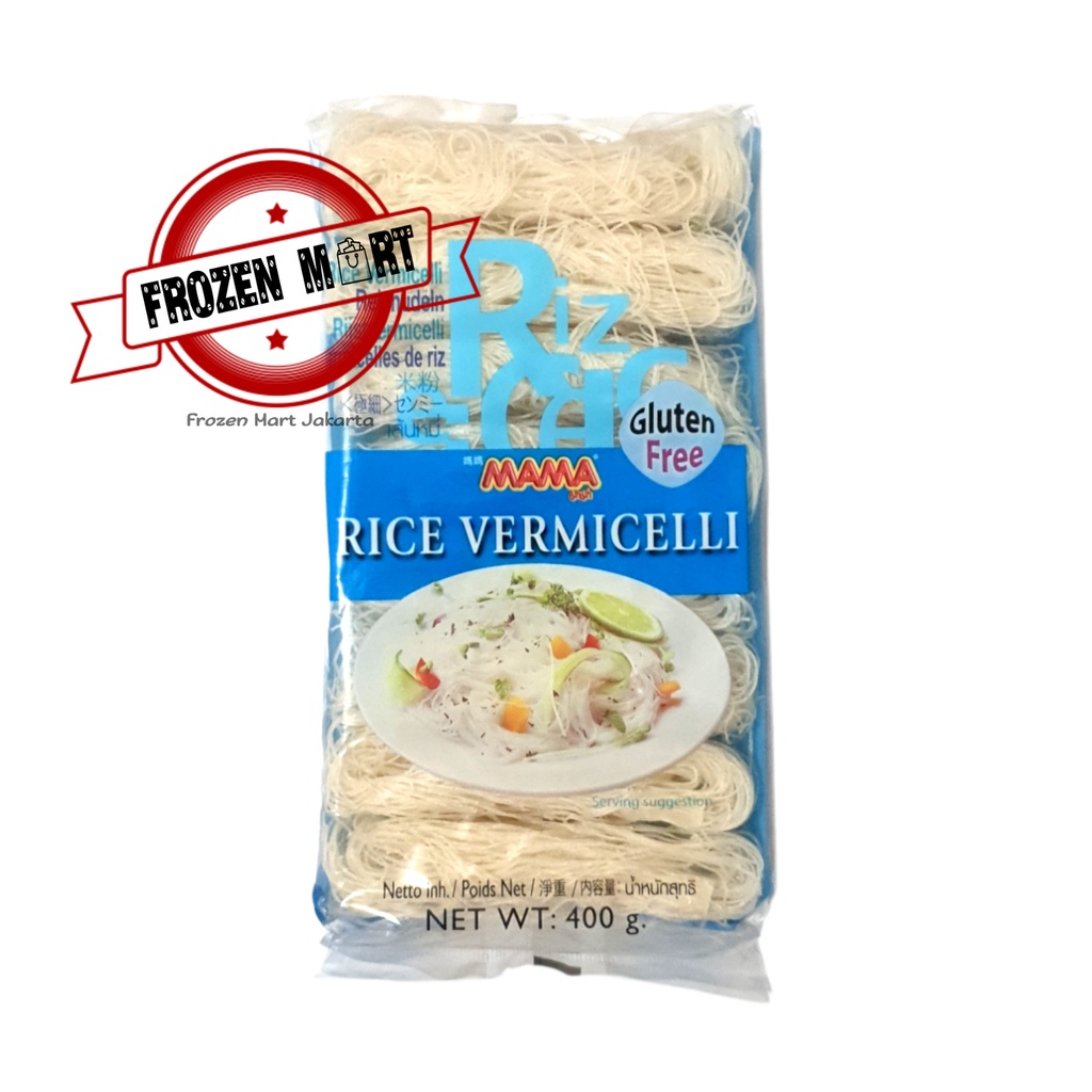 Jual MAMA Rice Vermicelli Gluten Free / Bihun Beras Tanpa Gluten 400Gr ...