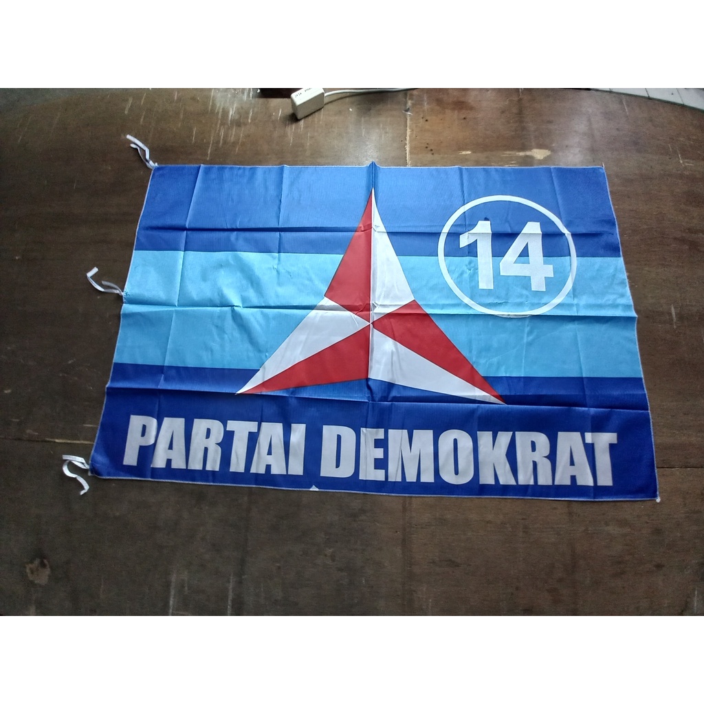 Jual Bendera Demokrat Ukuran100 150 Shopee Indonesia