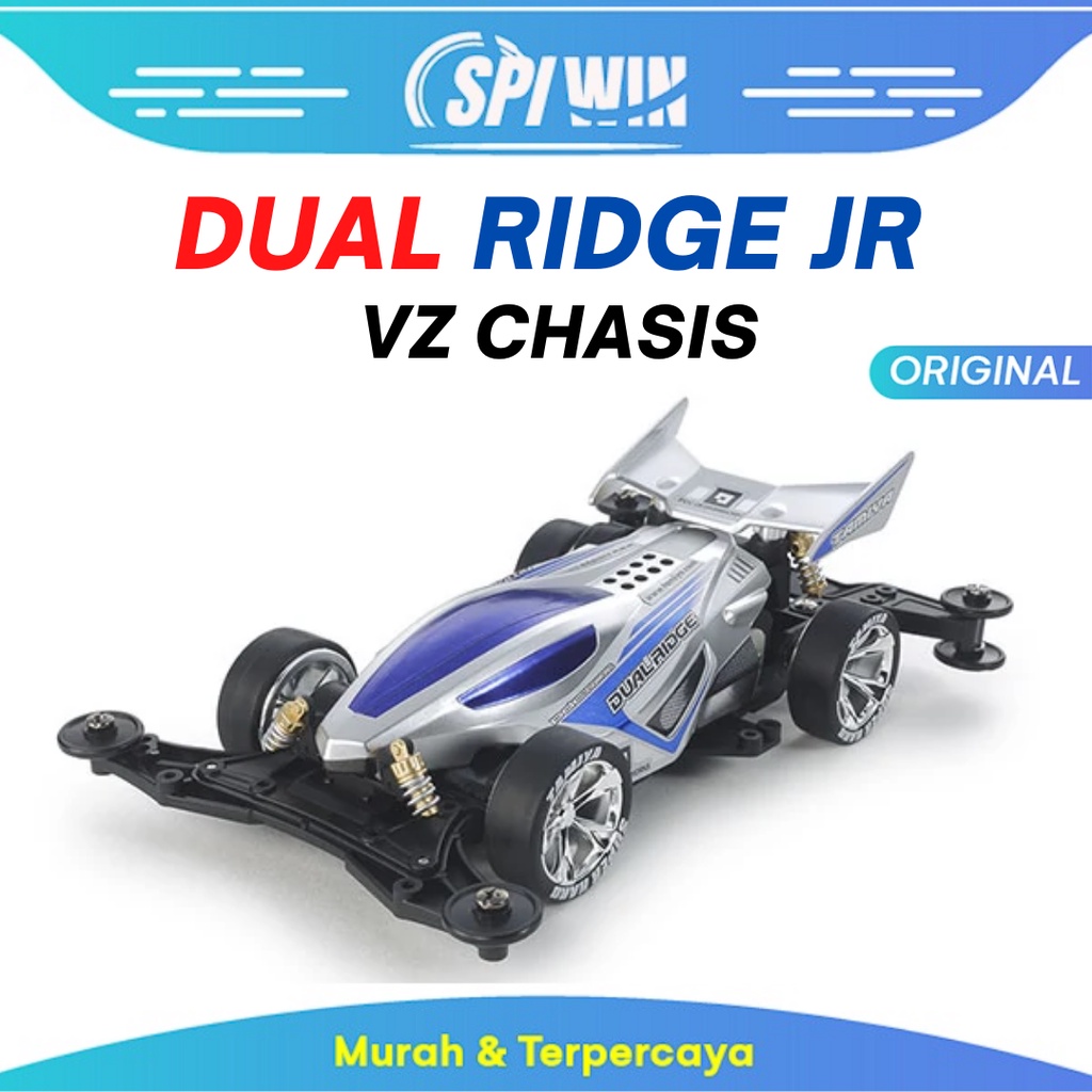 Jual Tamiya Mini 4WD Dual Ridge JR. VZ Chasis ORIGINAL 100% - 18096 ...