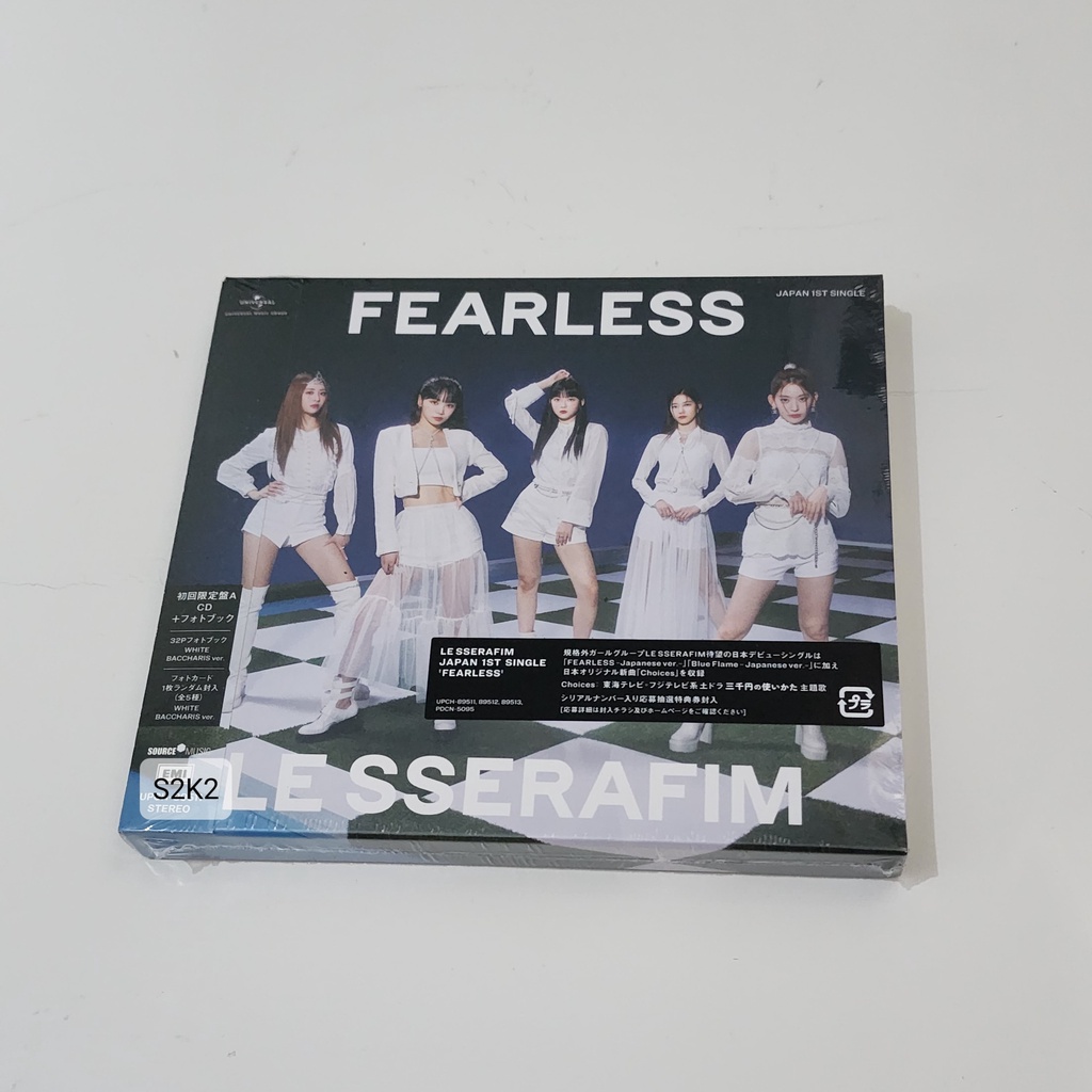Jual ALBUM LE SSERAFIM FEARLESS JAPAN EDITION (READY STOCK WITH