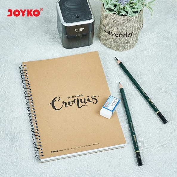 Jual Sketchbook Joyko B5 Spiral Samping Buku Sketsa Dengan Kertas Yang