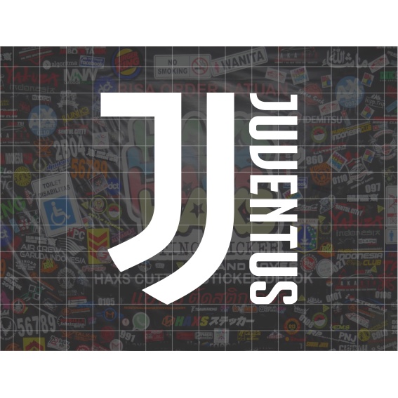 Jual Cutting Sticker Logo Juventus Baru Ukuran 8 Cm Untuk Mobil & Motor ...