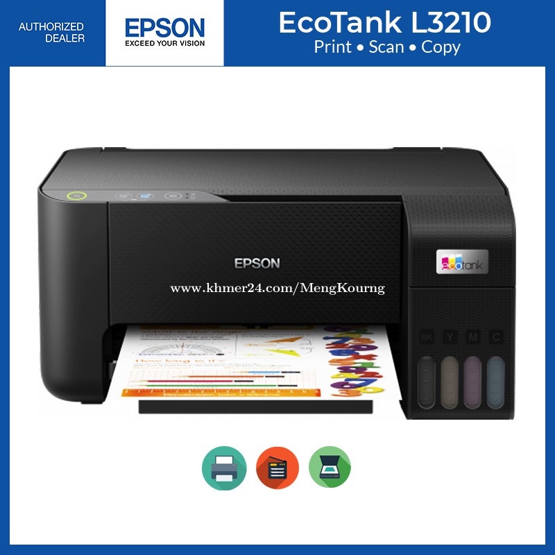 Jual Printer Epson L3210 L 3210 Pengganti L3110 L 3110 Print Scan Copy Inktank Ecotank Shopee 3813