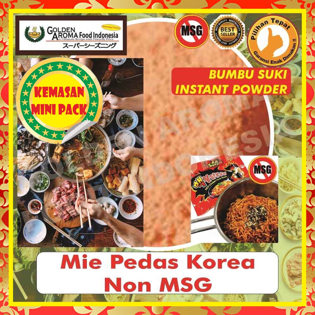 Jual Bumbu Steamboat Halal Mie Pedas Korea Non Msg 50gr Shabu Hotpot