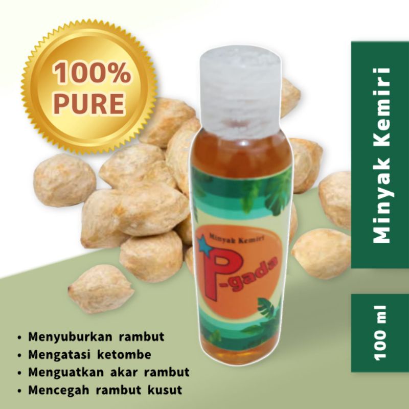 Jual Minyak Kemiri Murni 100 Ml | Shopee Indonesia