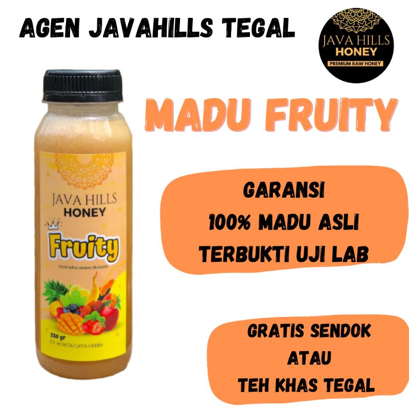 Jual Java Hills Honey Madu Fruity Herbal 320gr Asli Murni Original ...