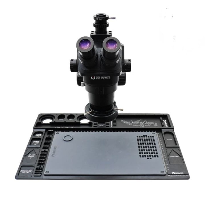 Jual MICROSCOPE TRINOCULAR DIGITAL WAYS DWTCZ BLACK EDITION Shopee