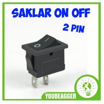 Jual SAKLAR ON OFF 2 KAKI SWITCH ON OFF 2 PIN | Shopee Indonesia