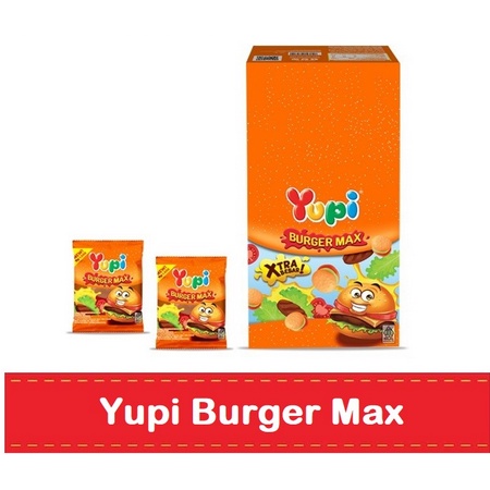 Jual Permen Jelly Yupi Burger Max Isi Jajanan Kekinian Murah