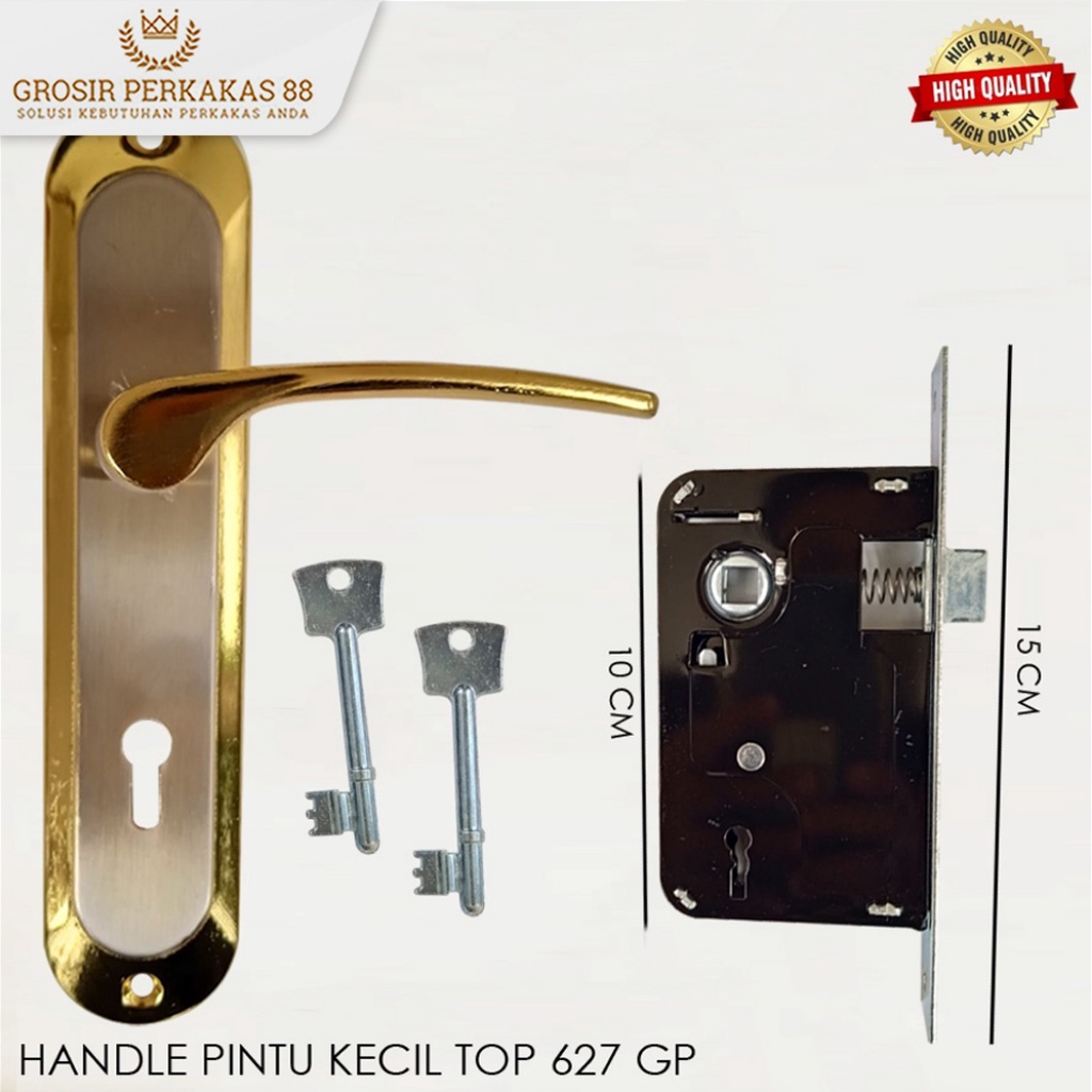 Jual Kunci Pintu Rumah Handle Slot Set Kecil Top Napoli Minimalis ...