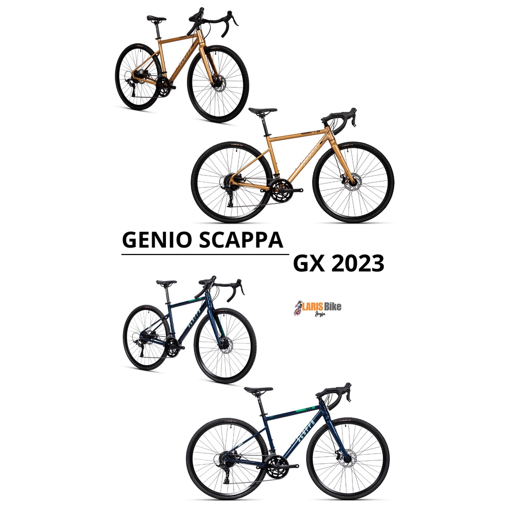 Jual SEPEDA GRAVEL GENIO SCAPPA GX | Shopee Indonesia