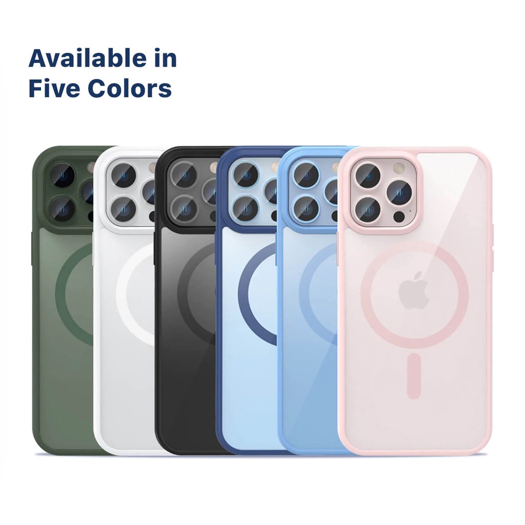 Jual Clear Case Magsafe Magnetic Hybird Color full IPH XR | X/XS | XS ...