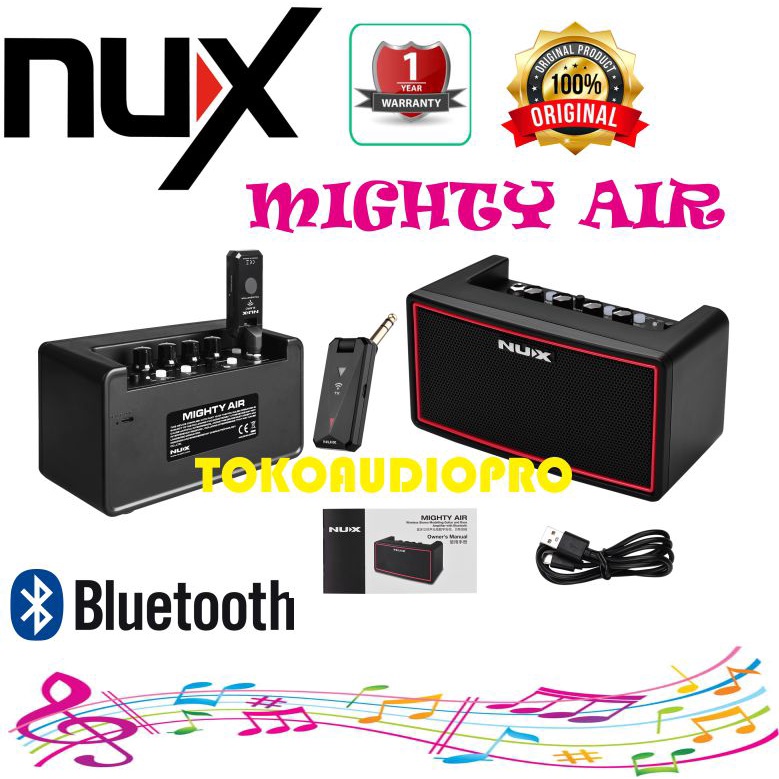 Jual Ampli Nux MIGHTY AIR 10W Wireless Gitar/Bass Amplifier With