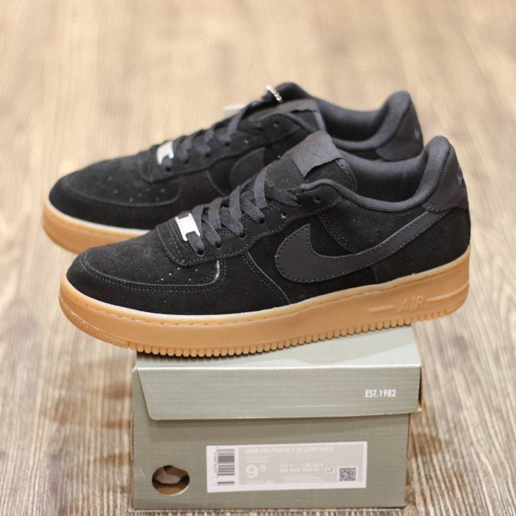 Jual Sepatu Nike Air Fforce 1 Black Gum Terbaru | Shopee Indonesia