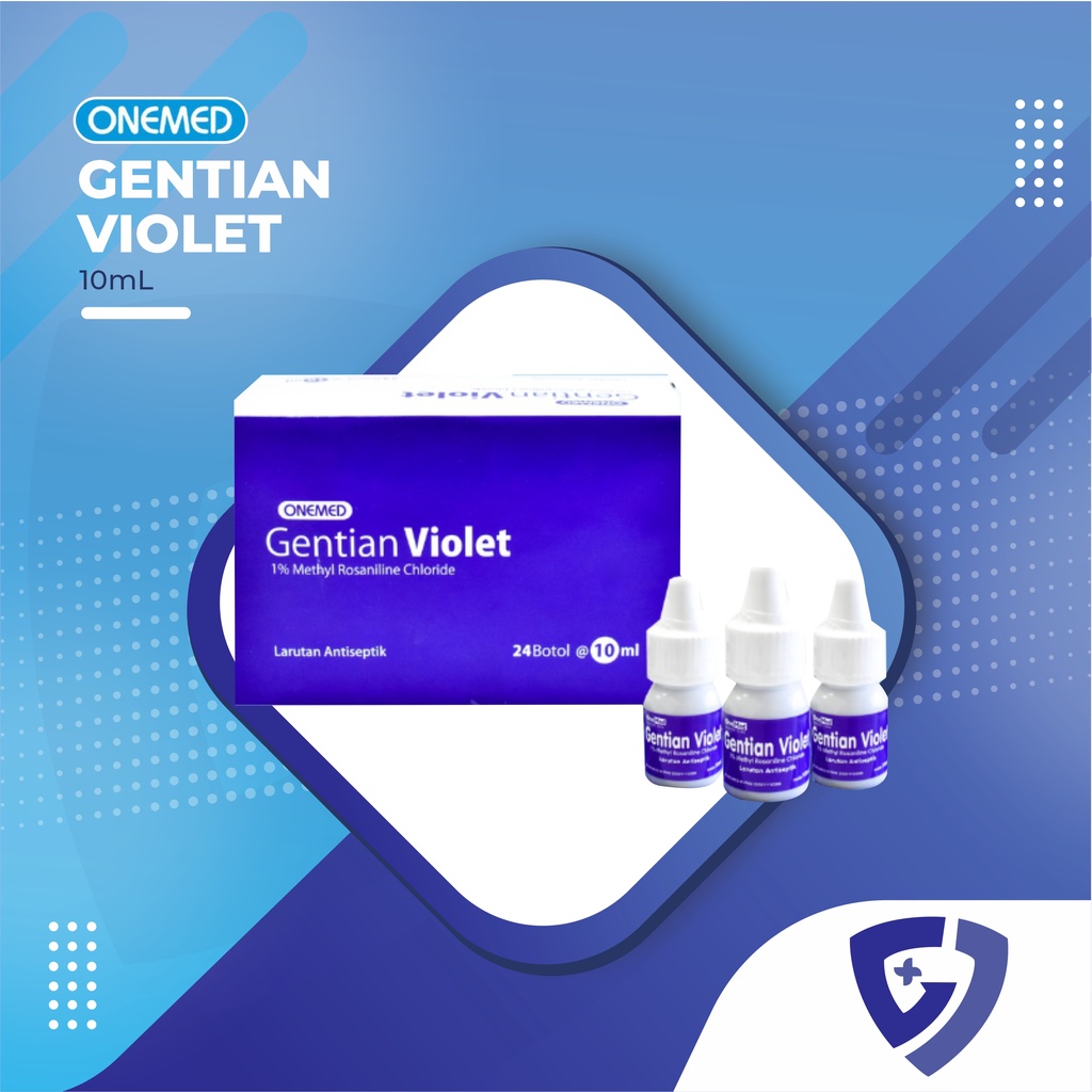 Jual Gentian Violet 1 Onemed Solution Larutan 10ml Shopee Indonesia