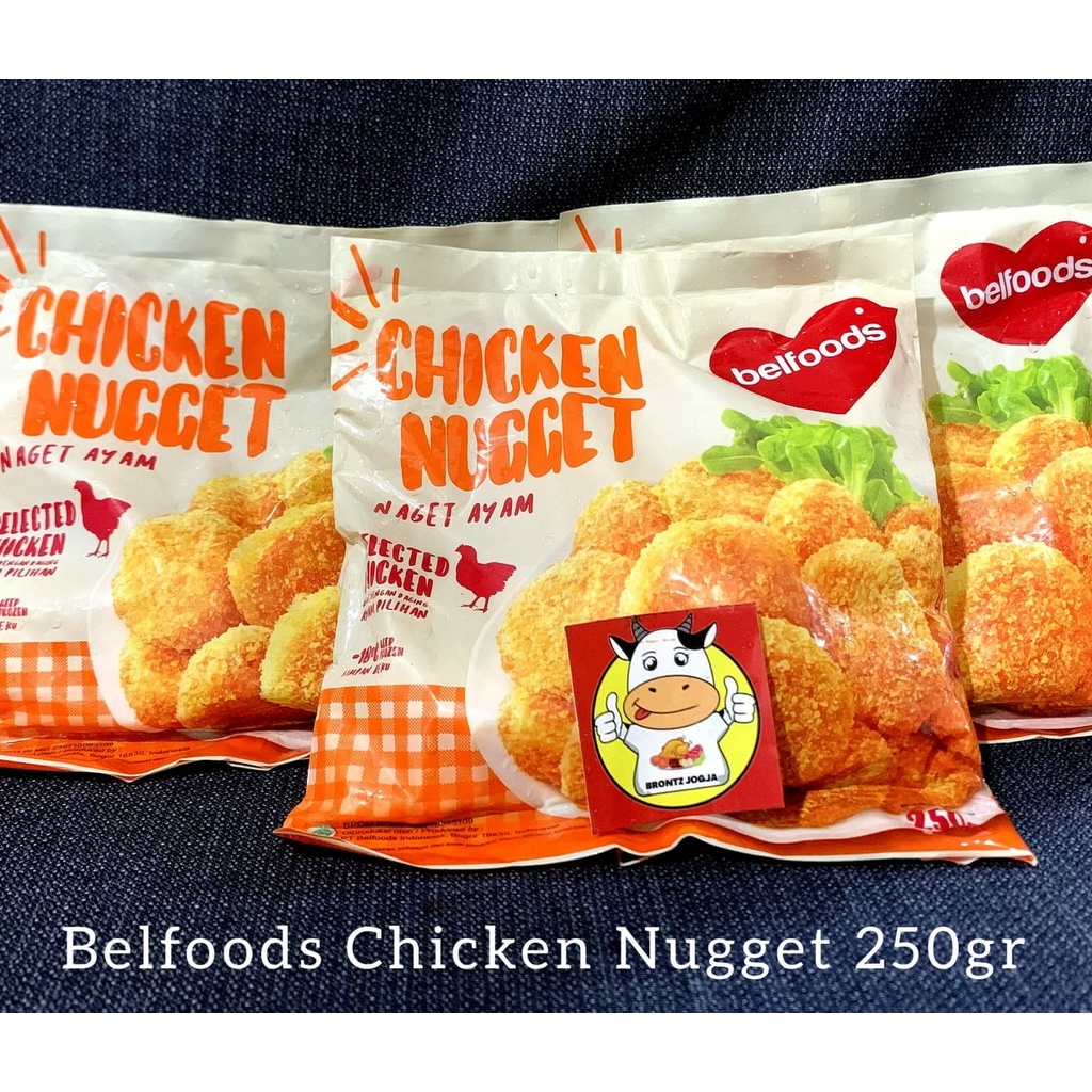 Jual Belfoods Chicken Nugget Gr Frozen Food Brontz Jogja Shopee Indonesia