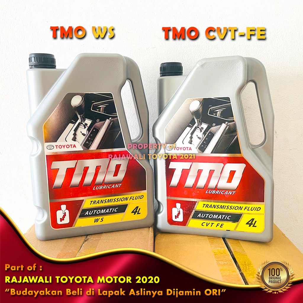 Jual Oli TMO Transmisi Automatic WS & CVT FE 4L, 4Liter Matic