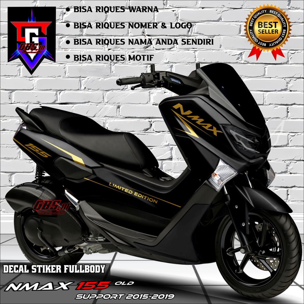 Jual Decal Stiker Polosan Nmax Old Full Body Stiker Decal Nmax