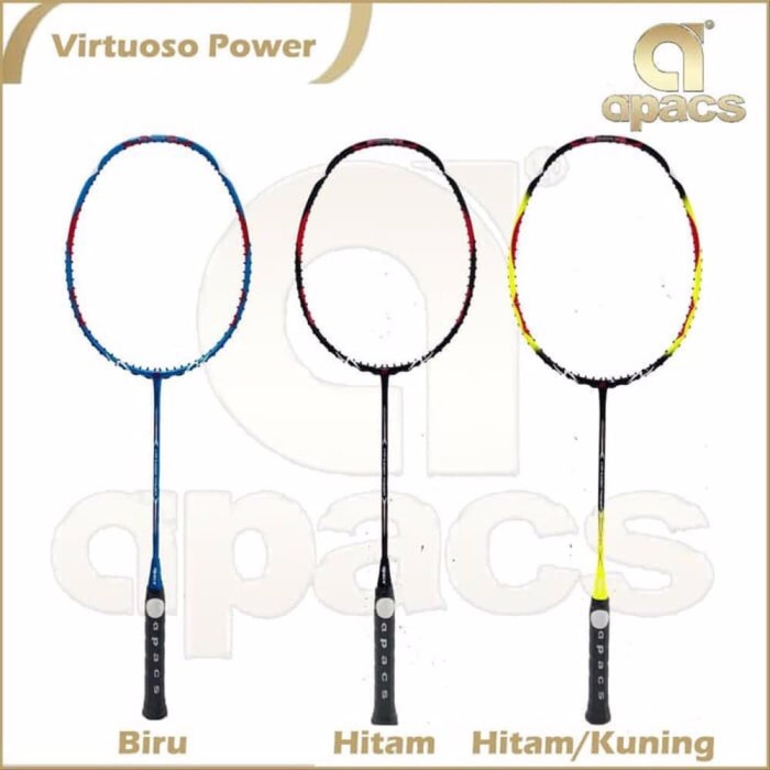Jual Raket Badminton Bulutangkis Apacs Virtuoso Power Original Shopee