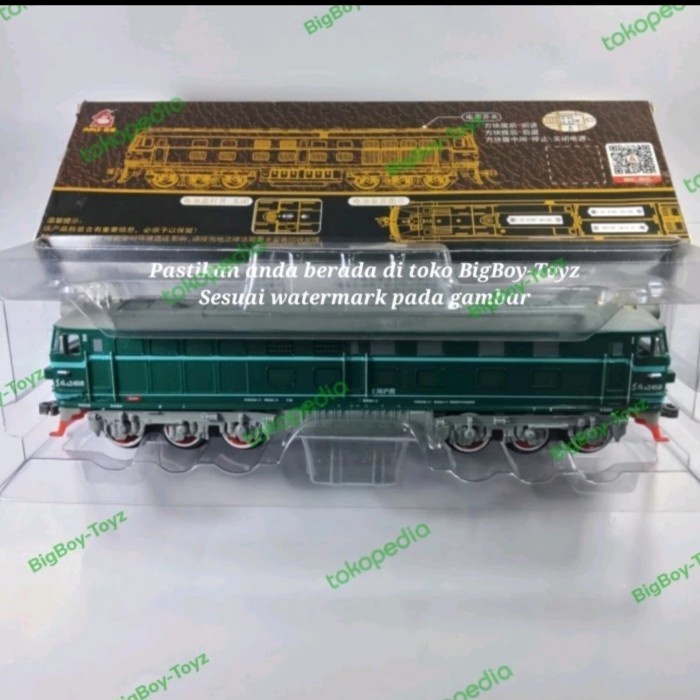 Jual Miniku Kereta Api Model Diesel Locomotive, Motorized Toy | Shopee ...