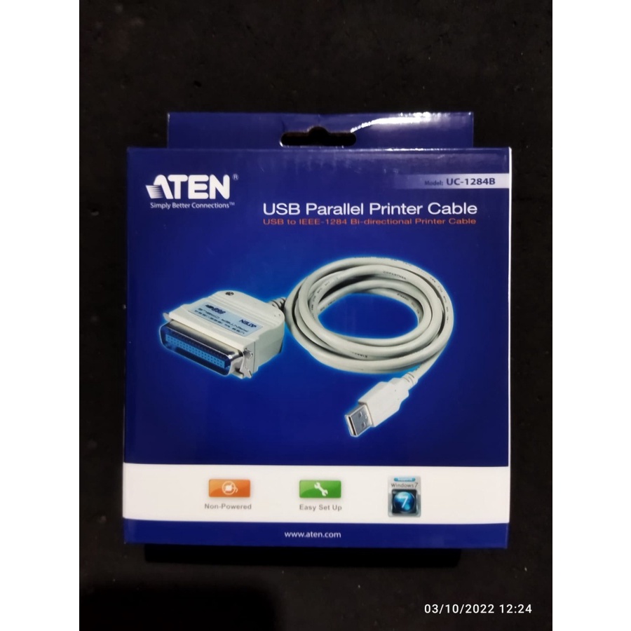 Jual Kabel Printer Aten Uc-1284b Usb - Parallel (lpt) Printer Cable 