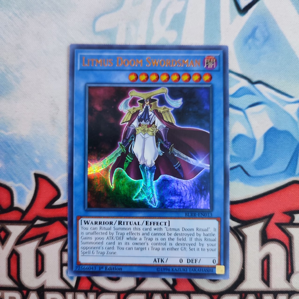Yu-Gi-Oh! Litmus Doom Ritual - BLRR-EN014 - Ultra Rare 1st Edition Trading Card - View #11