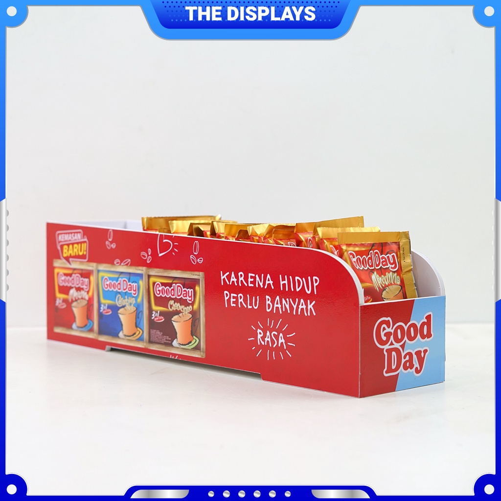 Jual Rak Display Pajangan Produk / Display Produk Pusher Manual 40cm ...