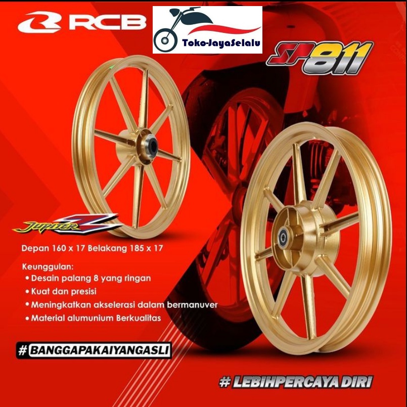 Jual Velg RCB SP811 SP 811 Jupiter / Mx Old 160-185 Palang 8 ORIGINAL ...