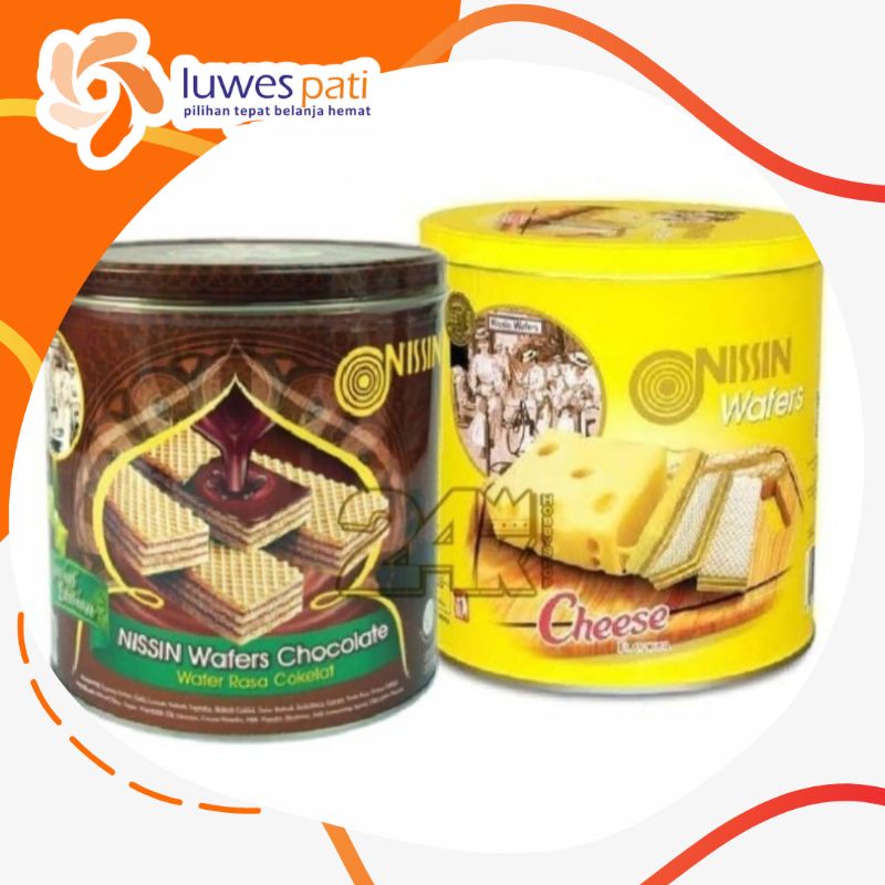 Jual Nissin Wafer Kaleng Choco 600gr And Cheese 300gr Shopee Indonesia