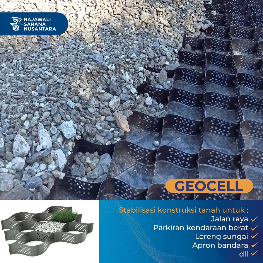 Jual Geocell Geoprocell Black - Tinggi 10cm / Panel 4x6 M | Shopee ...
