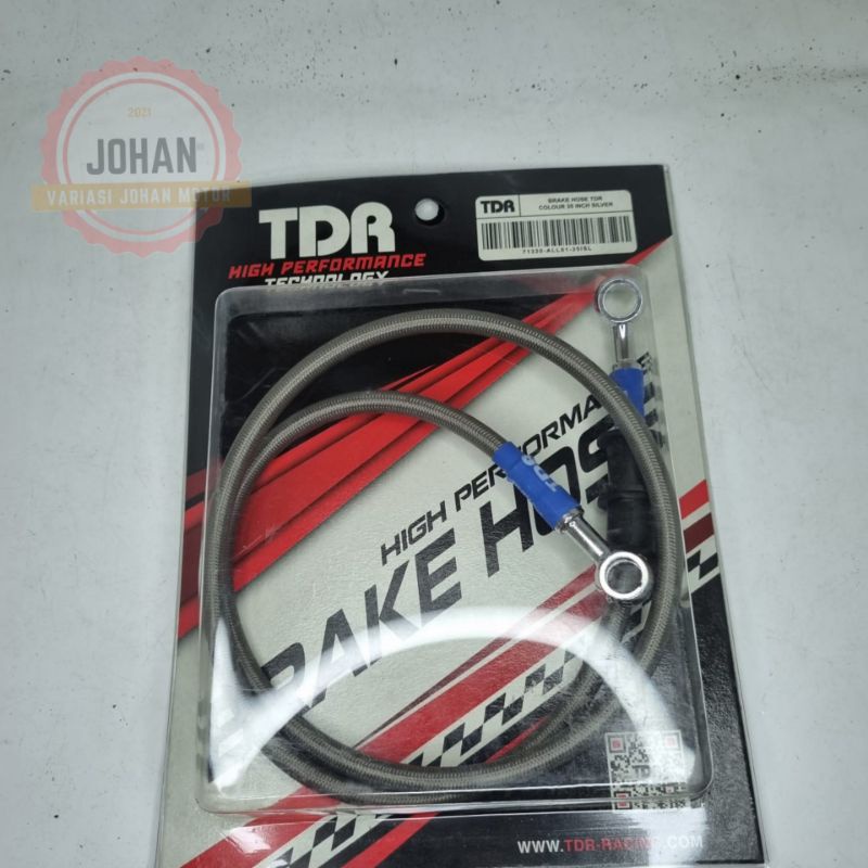 Jual Selang Rem Kabel Rem Tdr Racing Depan Inch Brake Hose Tdr Kabel