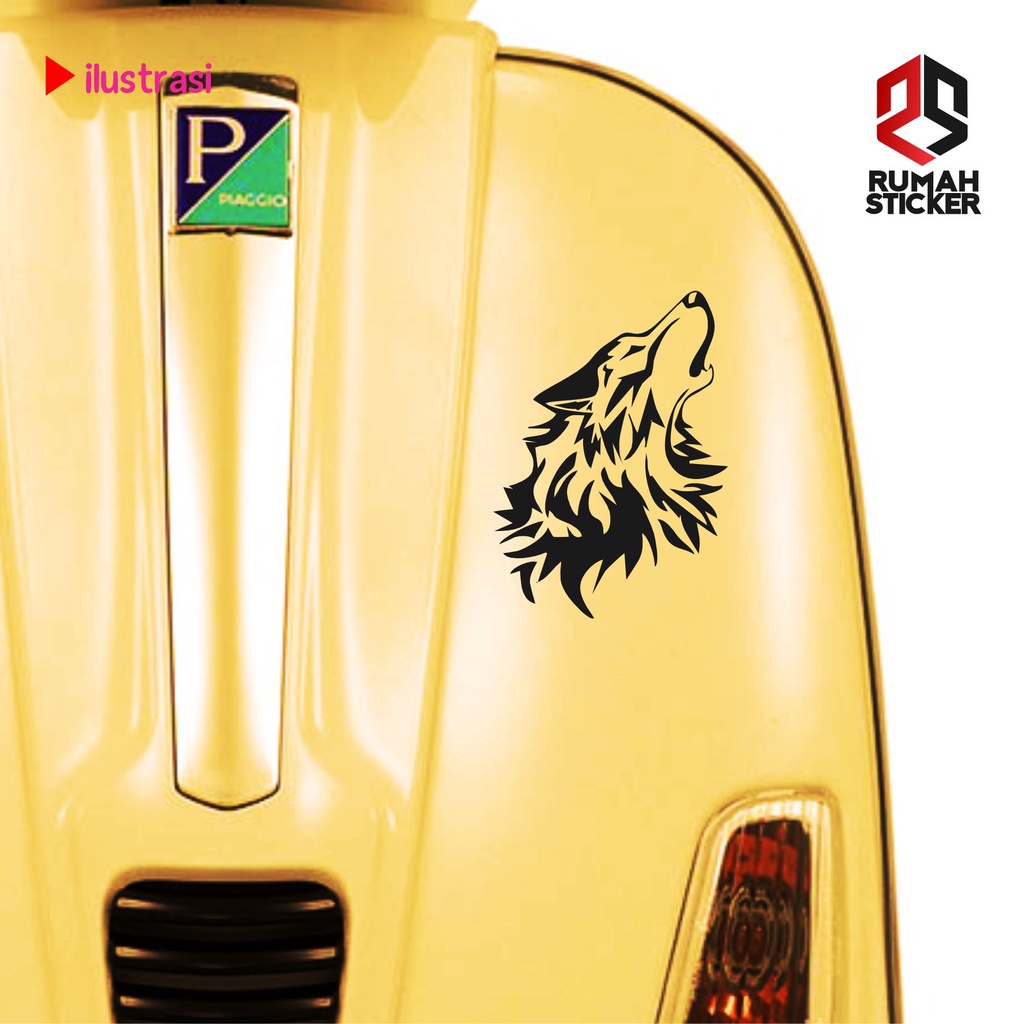 Jual STICKER STIKER CUTTING AKSESORIS MOTOR HELM KACA LAPTOP DLL TRIBAL ...