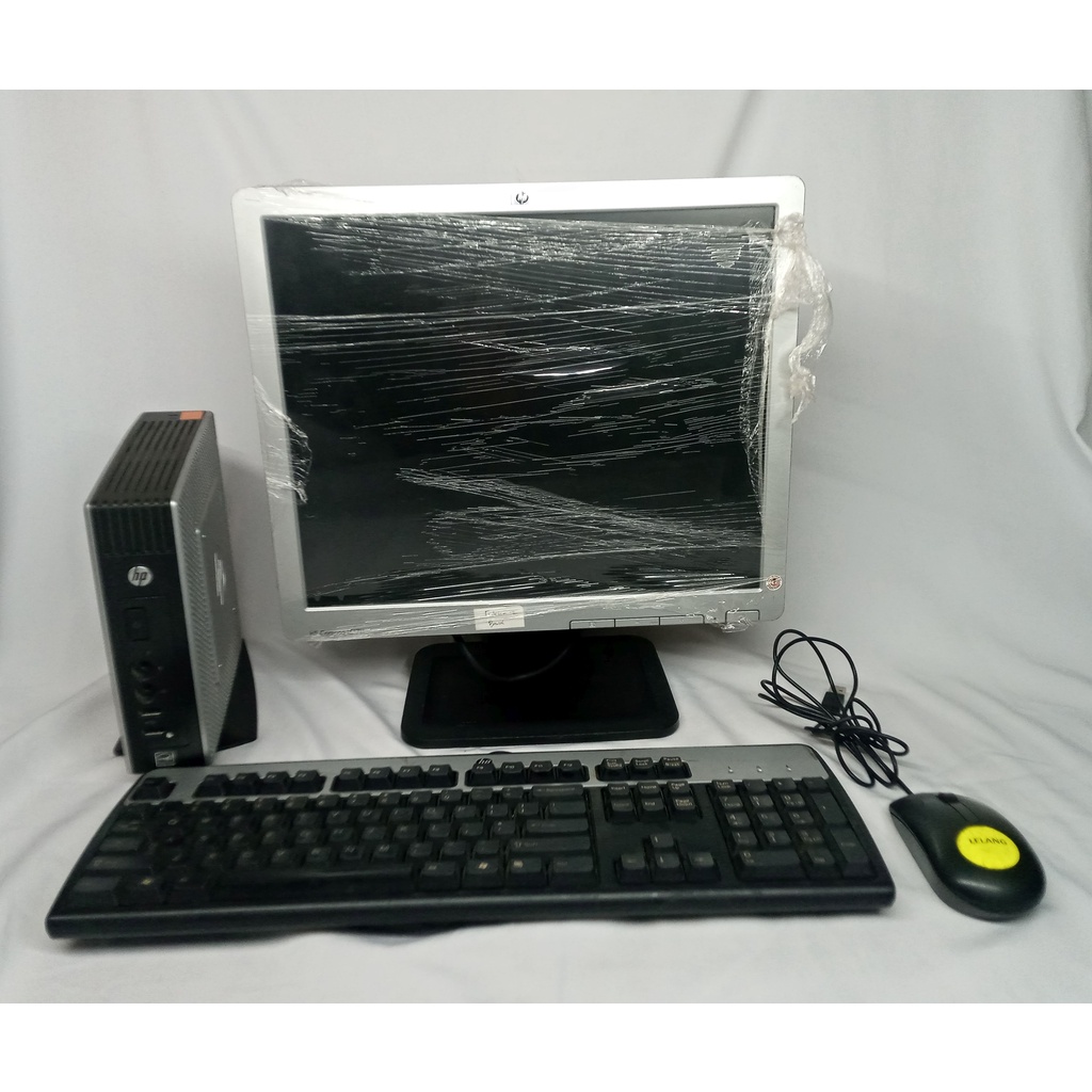 Jual PAKET PC MINI T510 PLUS MONITOR 15 INCH RAM 4 GB HDD 160 GB