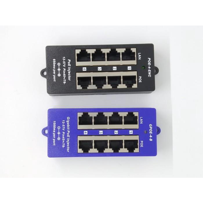 Jual Jorgietech Poe Injector 4 Port 100M Atau Gigabit | Shopee Indonesia