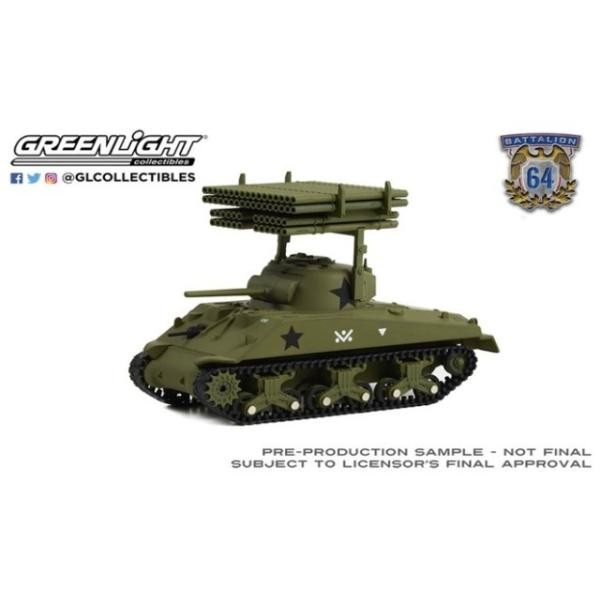 Jual GREENLIGHT 30405 - 1945 M4 SHERMAN TANK + T34 CALLIOPE ROCKET ...