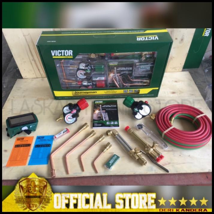 Jual TERBARU ORIGINAL VICTOR JOURNEYMAN / TORCH SET REGULATOR / ALAT